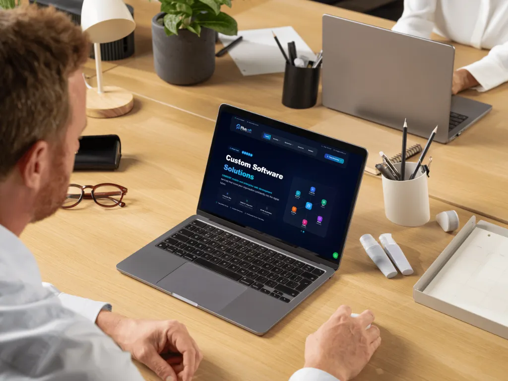 Plussoft team at work